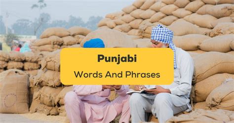 50 Basic Punjabi Words And Phrases A Useful Guide Ling