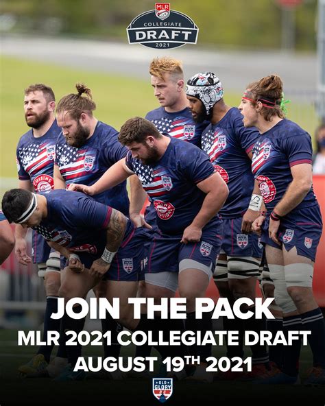 2021 Major League Rugby Collegiate Draft Set For August 19 Old Glory Dc