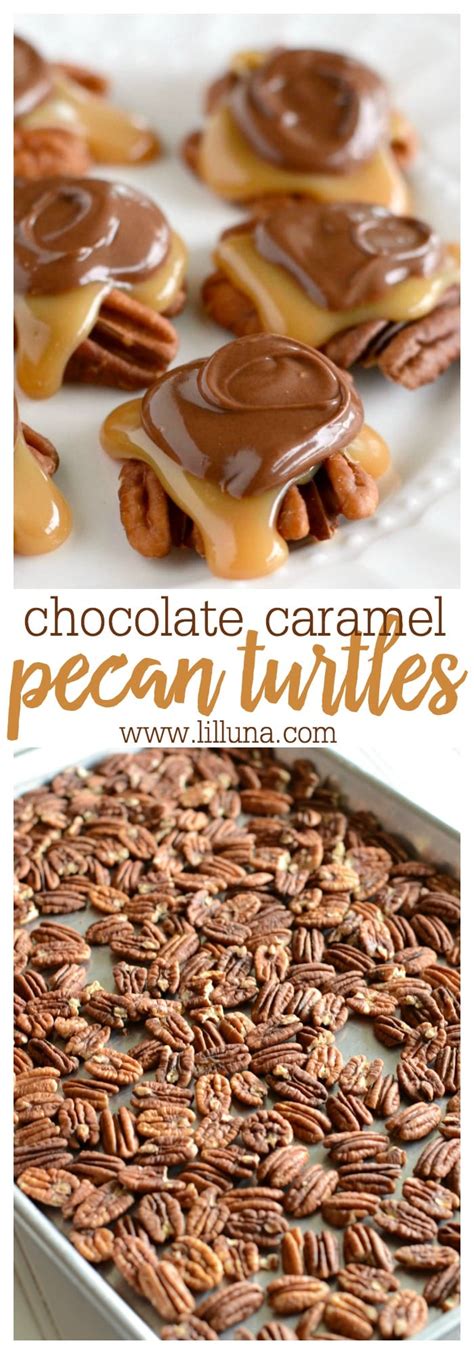 Awesome treat no matter how you enjoy them!! Caramel Pecan Turtle Candy - Creations by Kara