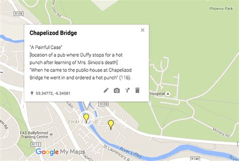 Chapelizod Bridge Mapping Dubliners Project