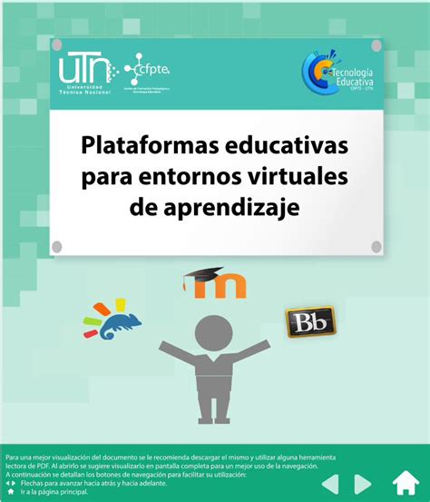 Pdf Plataformas Educativas Para Entornos Virtuales De Aprendizajeftp