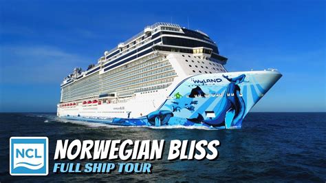 Norwegian Bliss Full Ship Walkthrough Tour Review 4K All Public