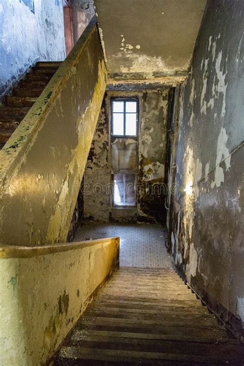 The Staircase In The Ruined House Stock Photo Image Of Dirty