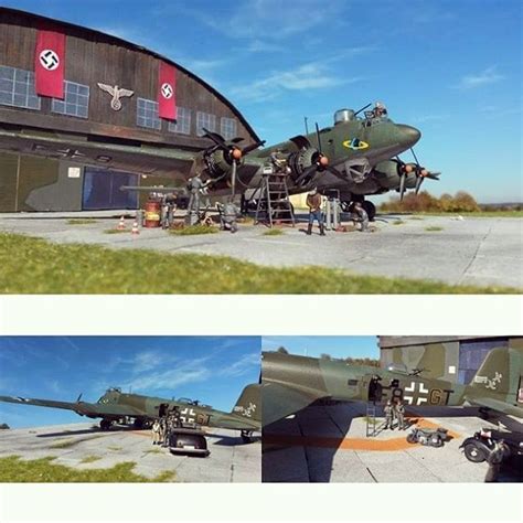 Scale Model Kit Scale Models Condor Focke Wulf Military Diorama