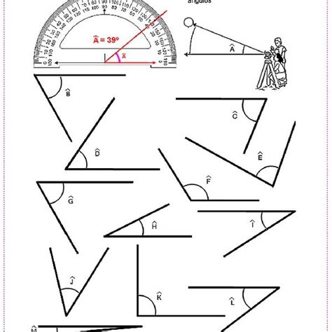 Medir ángulos con el uso del transportador II College Math Math