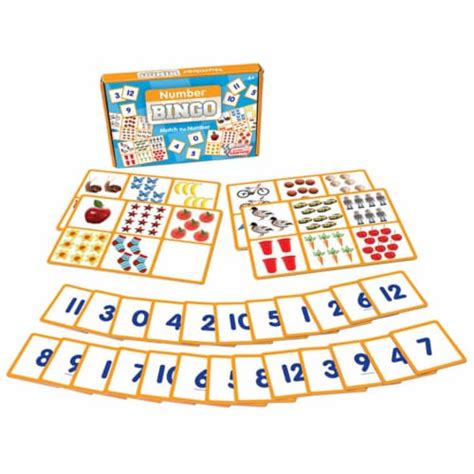 Junior Learning Jrl546 Number Bingo Educational Game 1 Kroger