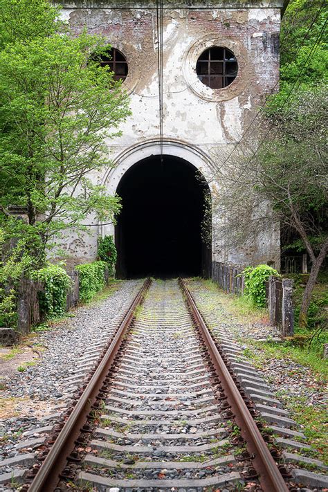 Abandoned Railroad Tunnel Photograph By Roman Robroek Pixels