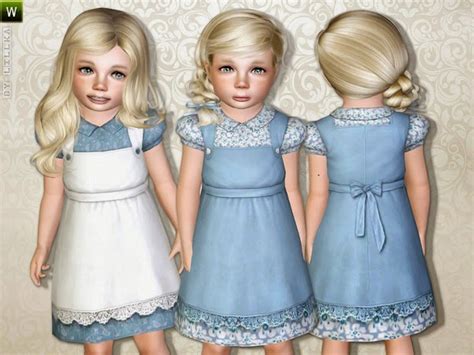 My Sims 3 Blog Lillkas Toddler Farm Dress