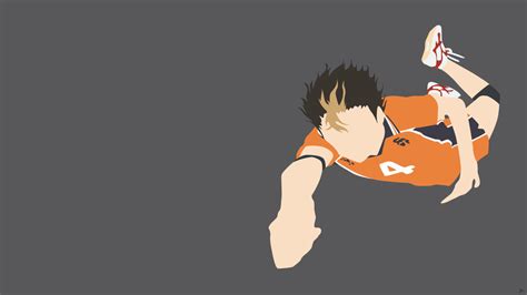 Yuu Nishinoya Haikyuu Minimalist Wallpaper Haikyuu Nishinoya