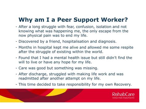 Ppt Peer Support Work Powerpoint Presentation Free Download Id3360033