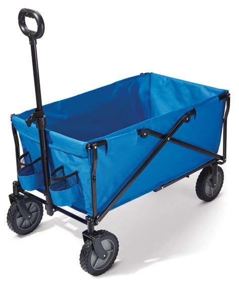 Outbound Compact Outdoor Collapsible Folding Utility Wagon W Cup