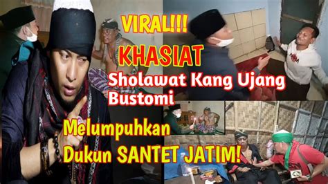 VIRAL! Sholawat||Kang Ujang Bustomi Cirebon|lirik Bahasa Arab - YouTube
