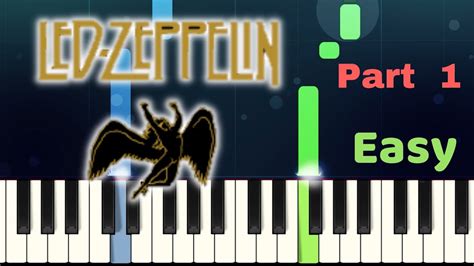 Stairway to heaven is a song by the english rock band led zeppelin, released in late there walks a lady we all know who shines white light and wants to show how everything still turns to gold. Led Zeppelin - STAIRWAY TO HEAVEN - Part 1 - Easy Piano ...