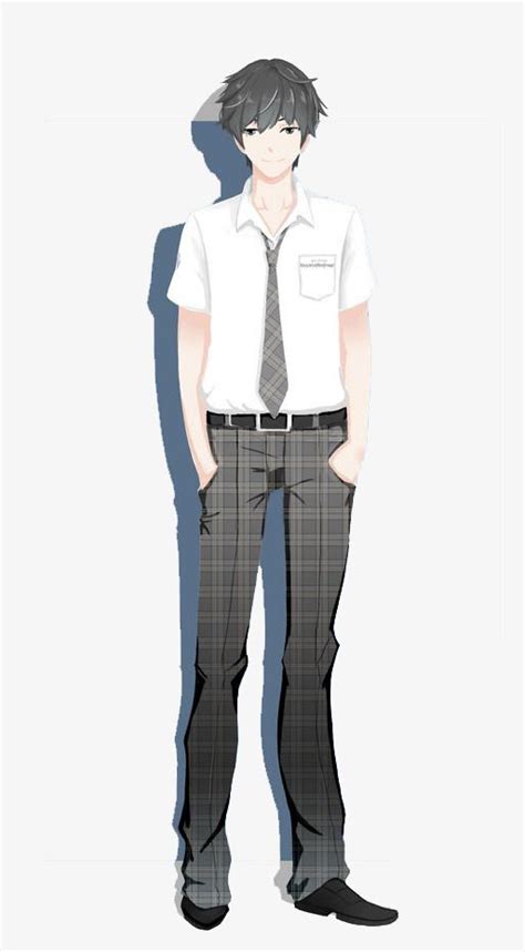 Cartoon Boy School Uniform Anime Cartoon Boy School Uniform