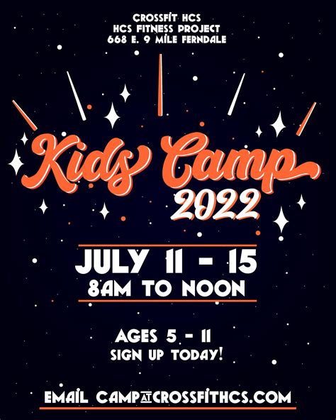 Kids Camp 2022 Crossfit Hcs