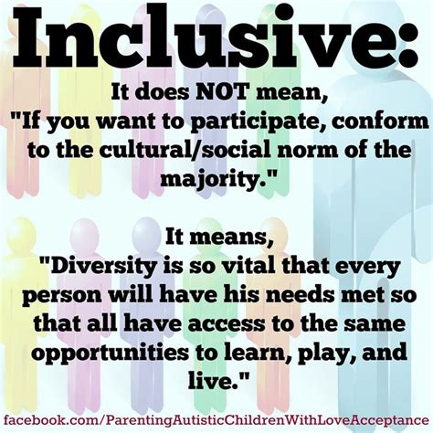 Quotes About Inclusion In Education Quotesgram