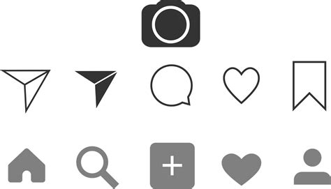 Instagram Икона Интернет Бесплатная векторная графика на Pixabay