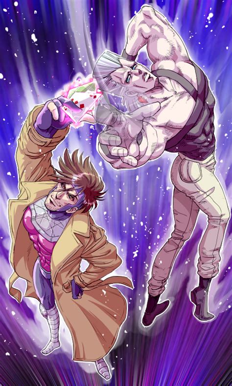 Jean Pierre Polnareff Silver Chariot And Gambit Jojo No Kimyou Na Bouken And 3 More Drawn By