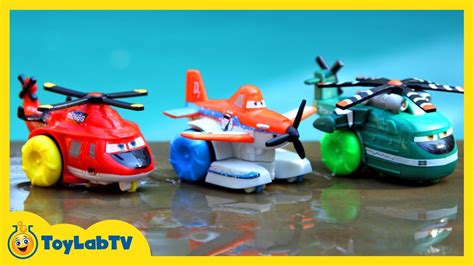 Disney Planes Fire And Rescue Water Toys Hydro Wheels Pontoon Dusty