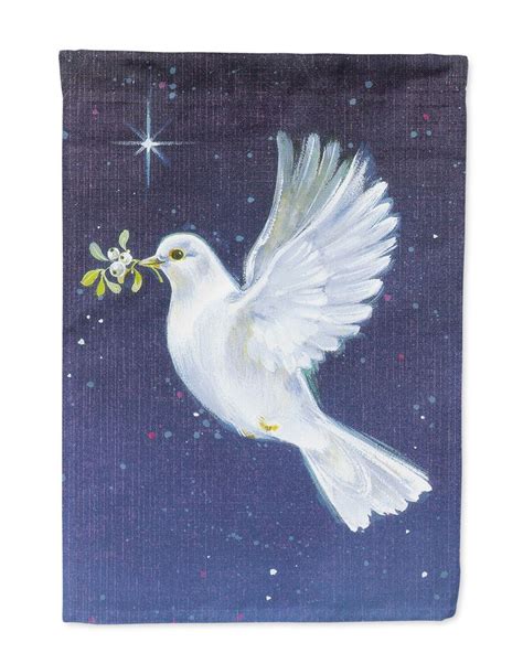 Peace Dove With The Olive Branch Flag Garden Size Aah1624gf Olive