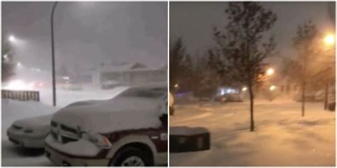 Canada Winter Storm The Prairies Got Hit With A Brutal Blizzard This