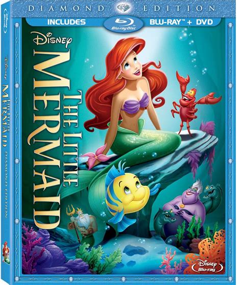 The Little Mermaid Dvdblu Ray Giveaway Life With Kathy