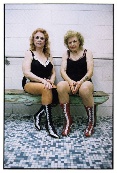American Professional Wrestlers The Fabulous Moolah And Mae Young Both