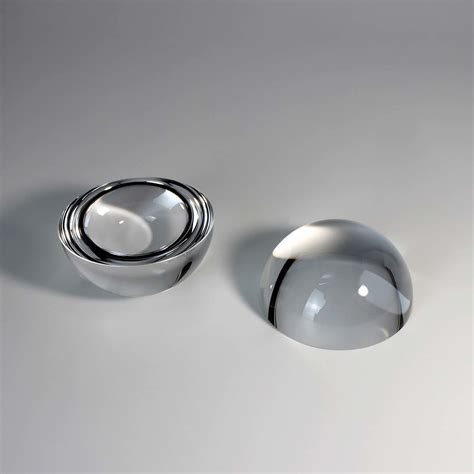 Crystal Glass Ball Lens Bk Clear Glass Half Ball Lens China Ball