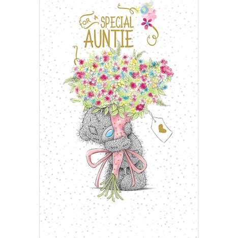 You can find out on the special auntie anne's birthday website. Special Auntie Birthday Me to You Bear Card (A01MS340 ...