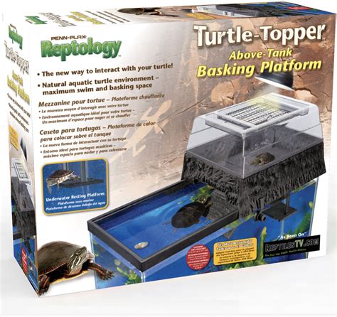 Reptile Supplies Penn Plax Reptology Life Science Turtle Topper Above Tank Basking Platform Pet