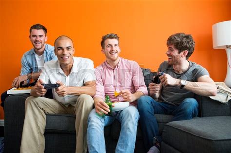 Guys Playing Video Games