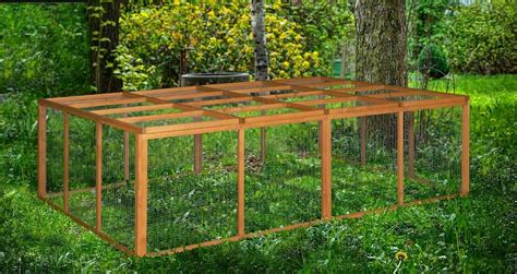 4ft Xl Chartwell Rabbit Run Guinea Pig Cage Outdoor Garden Deluxe