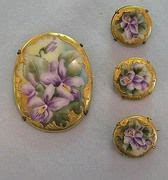 29 HAND PAINTED BROOCHES Ideas Hand Painted Hand Painted Porcelain