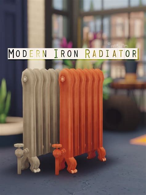 Modern Iron Radiator At Picture Amoebae Sims 4 Updates