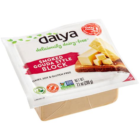 Daiya Vegan Smoked Gouda Cheese Block 7 1 Oz 8 Case