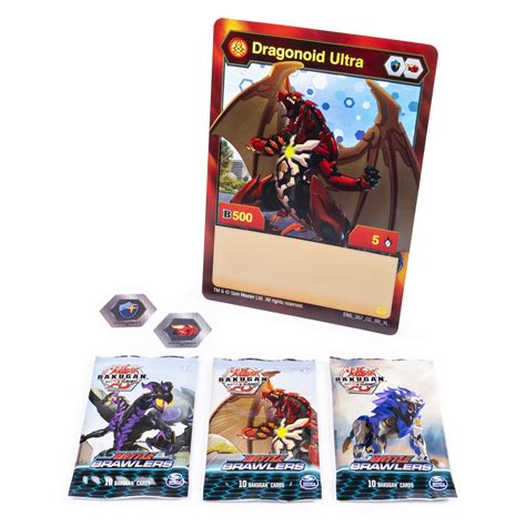 Bakugan Deluxe Battle Brawlers Card Collection With Jumbo Foil