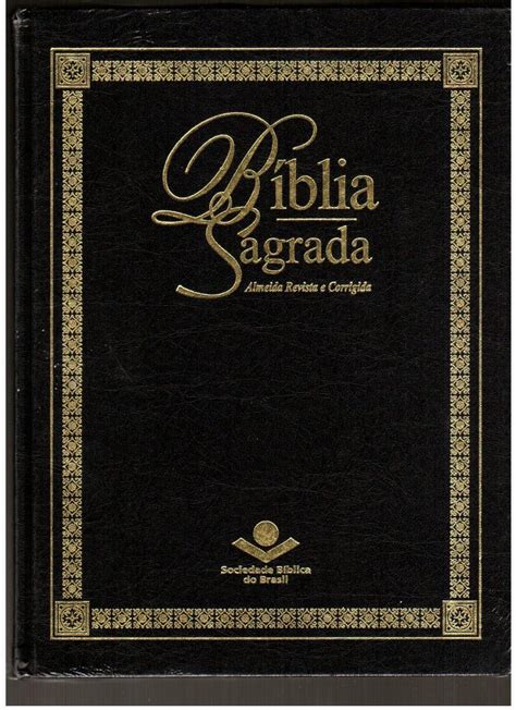 Bíblia Sagrada De Pulpito Extragigante Capa Dura Almeida Rc R 139
