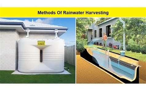 Rainwater Harvesting Methods Advantages Disadvantages