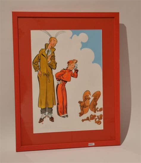 Severinspirou Dessin Original Illustrant Spirou Fantasio Et Spip En