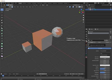 Blender One Material Multiple Objects