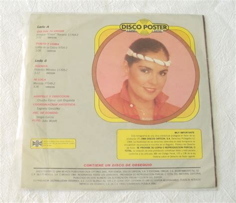 Lupita Dalessio 4 Super Exitos Disco Mini Vinilo 1984 Orfeon Meses Sin Intereses
