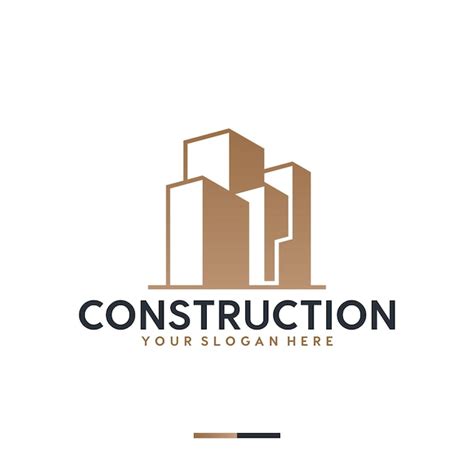 Premium Vector Building Construction Structure Logo Design