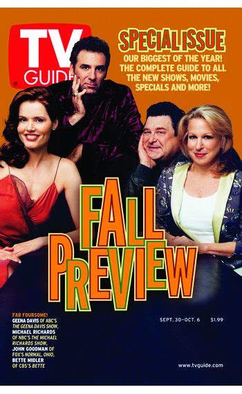 Fall Preview Flashback See All 69 Tv Guide Magazine Fall Preview Covers