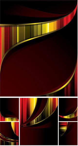 Abstract Colored Card Background Vector Vectors Graphic Art Designs In