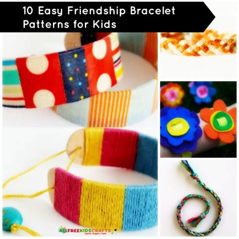 10 Easy Friendship Bracelet Patterns For Kids