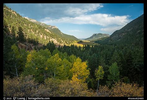 Picturephoto Old Fall River Valley In Autumn Rocky Mountain National Park