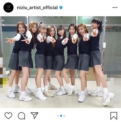 niziu公式インスタグラム（＠niziu artist official より ― スポニチ sponichi annex 芸能