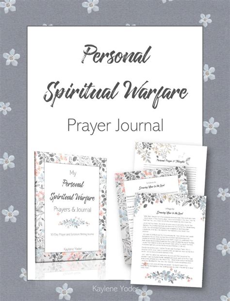 30 Personal Spiritual Warfare Prayers Kaylene Yoder Spiritual