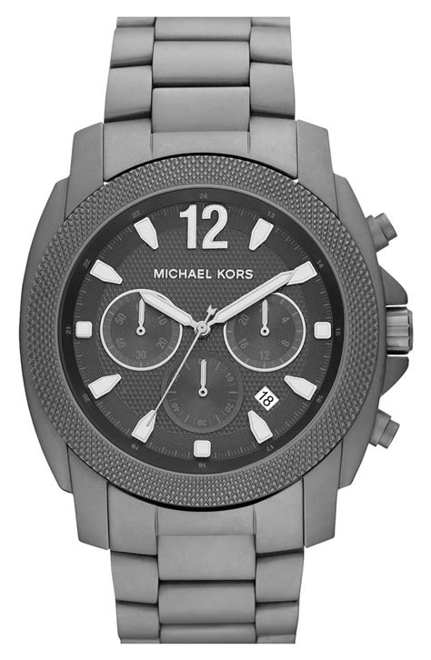 Michael Kors Grayson Round Chronograph Bracelet Watch Nordstrom