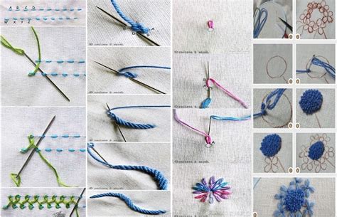Basic Hand Embroidery Stitches For Beginners K Craft Community